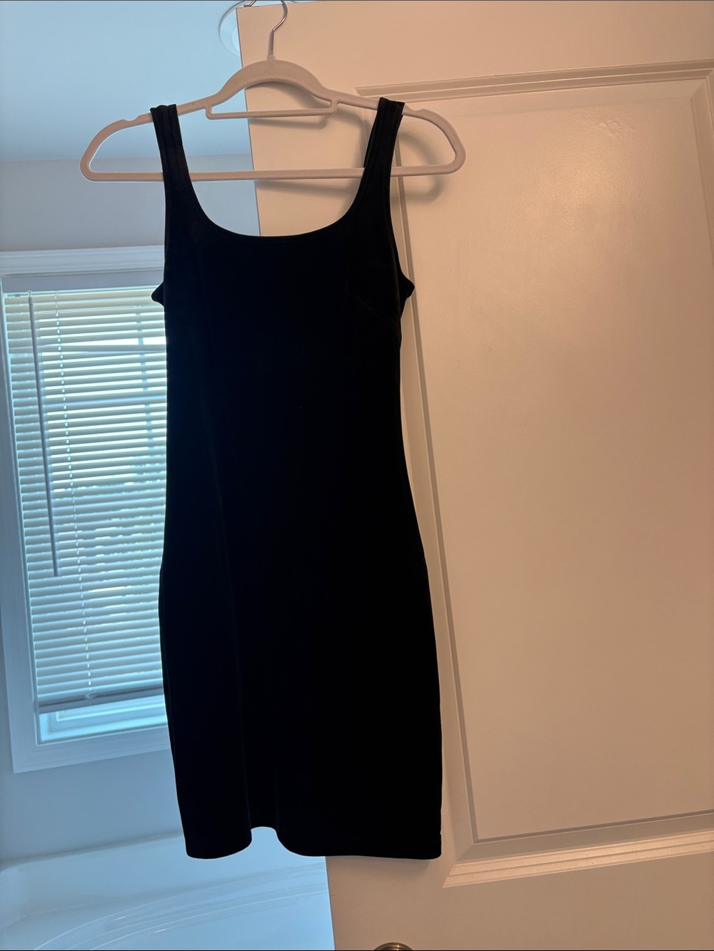 Gentle Fawn Black Sleeveless Mini Tank Dress